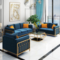 Foshan Factory Furniture Pereka Sofa Sofa Sofa Sofa Living American OEM Tersedia1