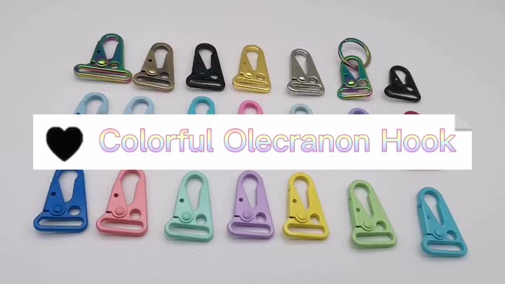 Colorful Olecranon Snap Hook