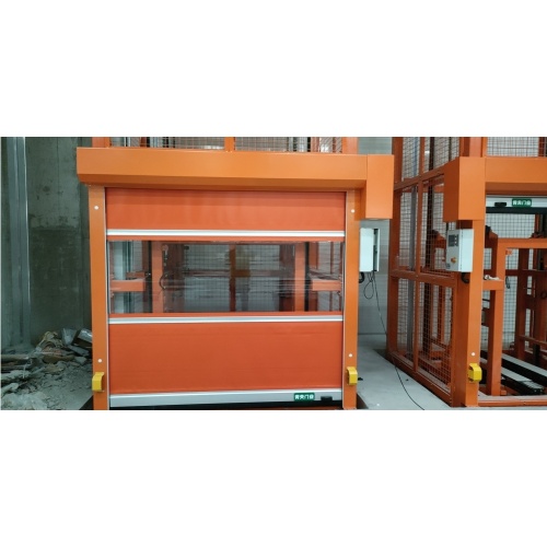 PVC Υψηλής ταχύτητας Rolling Doors Τελειωμένες για αυτοματοποιημένα έργα έξυπνης αποθήκης