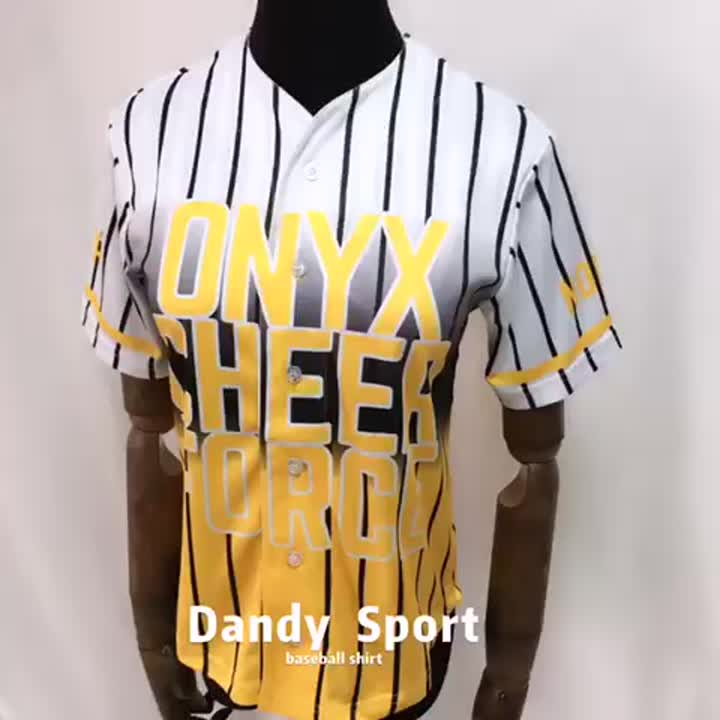 chandail de baseball cheer