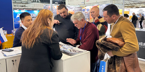 Zhongyu Dingli Tỏa sáng tại Triển lãm Công nghiệp Đổi mới Quốc tế Nga 2023