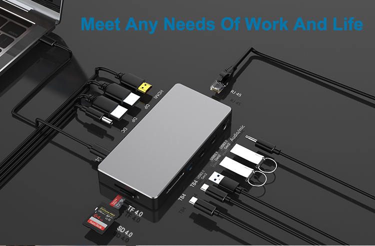 Wholesale Custom 14-in-1 USB C Docking Station