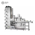 High Speed 1-6 Colors Sticker Label Cutting and Flexo Printing Machine FPL320-61