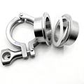 3A DIN IDF/ISO SMS Stainless Steel Dn32 1.5 Tri Clamp Fittings Set1
