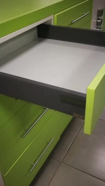 double wall soft close drawer slide kitchen drawer system1