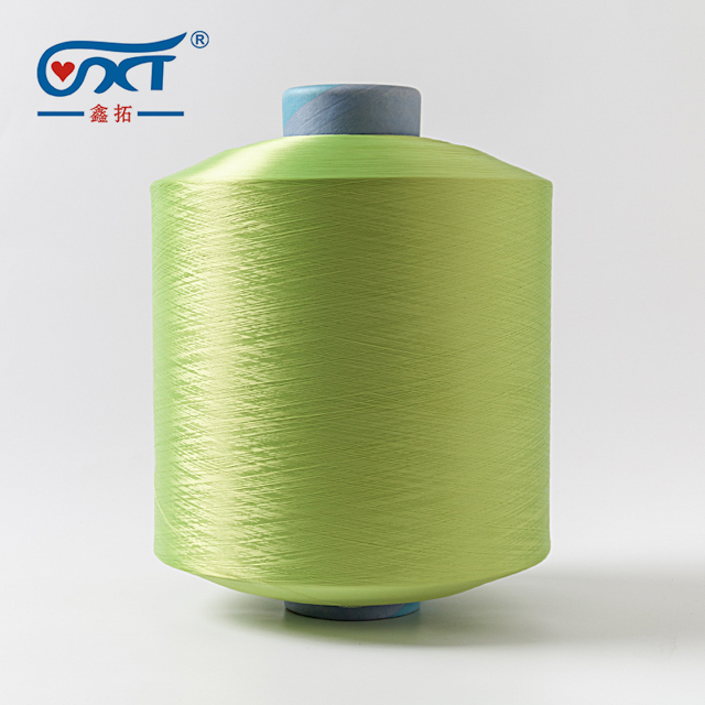 Green 2075/3075/4075 polyester spandex covered acy yarn