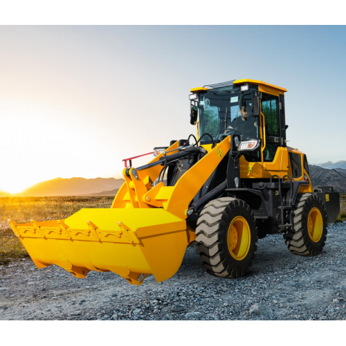 Difference between a loader and a bulldozer