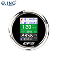 ELING 85mm Digital Multi-Function Gauge with GPS Speedometer, Tachometer, Oil Pressure, and Fuel Level for Cars, Motorcycles, and Tractors (12V/24V)1