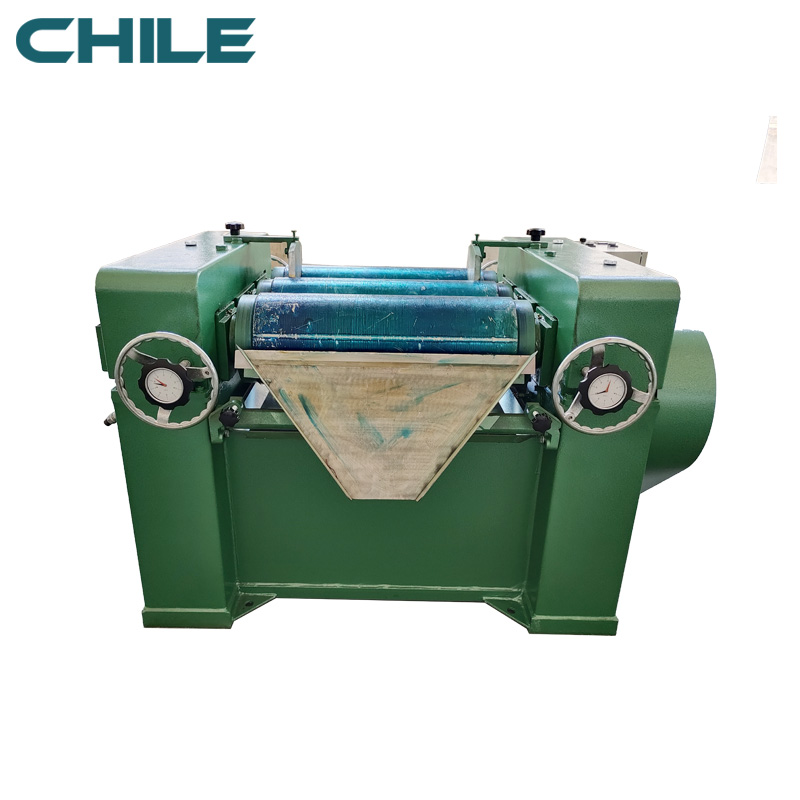 260 three roller mill with swatch