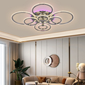 2.4G Remote Control Dimmable LED Chandelier Ceiling Lamp1