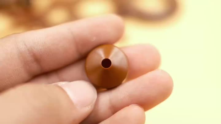 ホット ランナー ノズル絶縁体ポリイミド絶縁体 CNC 加工