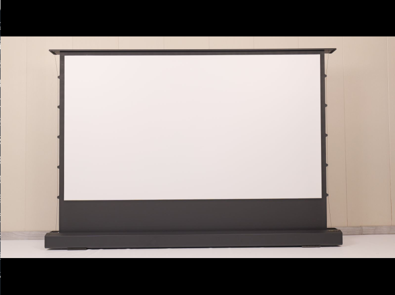 floor-to-ceiling projection screen