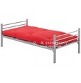 Modern Metal Bed for College Dormitories - Single Steel Frame Bunk Bed for Sale1