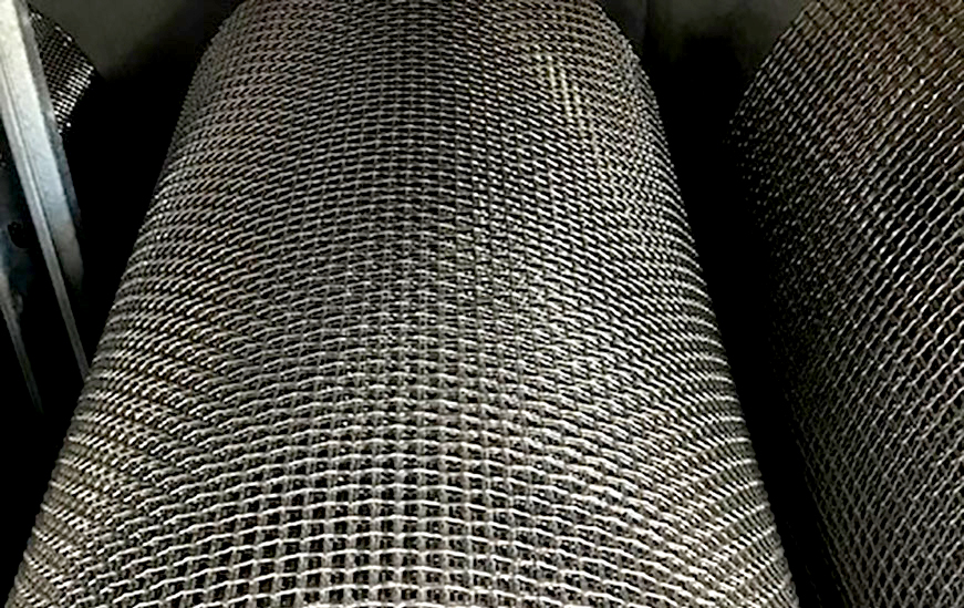 stainless steel crimped woven wire mesh