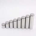 Metal Standoff Screws and Balustrades for Glass Railing Stairs1