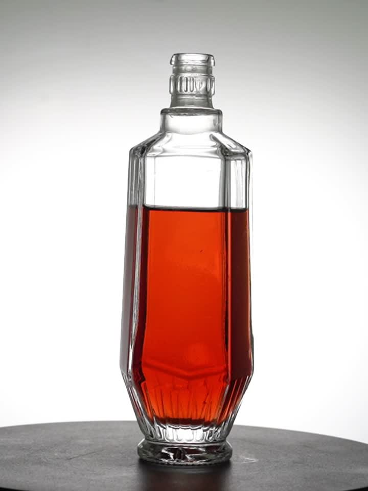 Fornitore di bottiglia di vetro di liquore di alta qualità in Cina