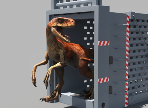Bagaimana Dinosaurus Animatronik Dibuat?