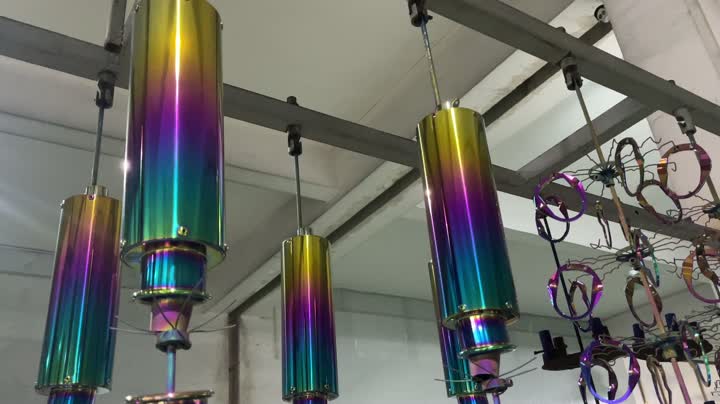 PVD-покрытие с цветным покрытием, изделия с титановым покрытием