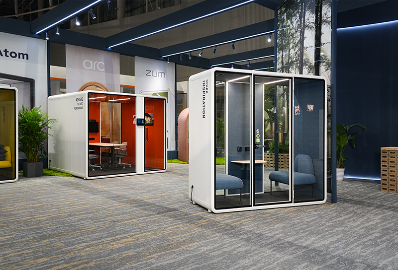 HECOR Office Pods: Nơi thẩm mỹ gặp sự im lặng, chiếu sáng không gian làm việc