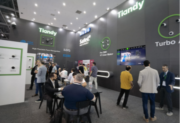 Tiandy appeared at Intersec Dubai