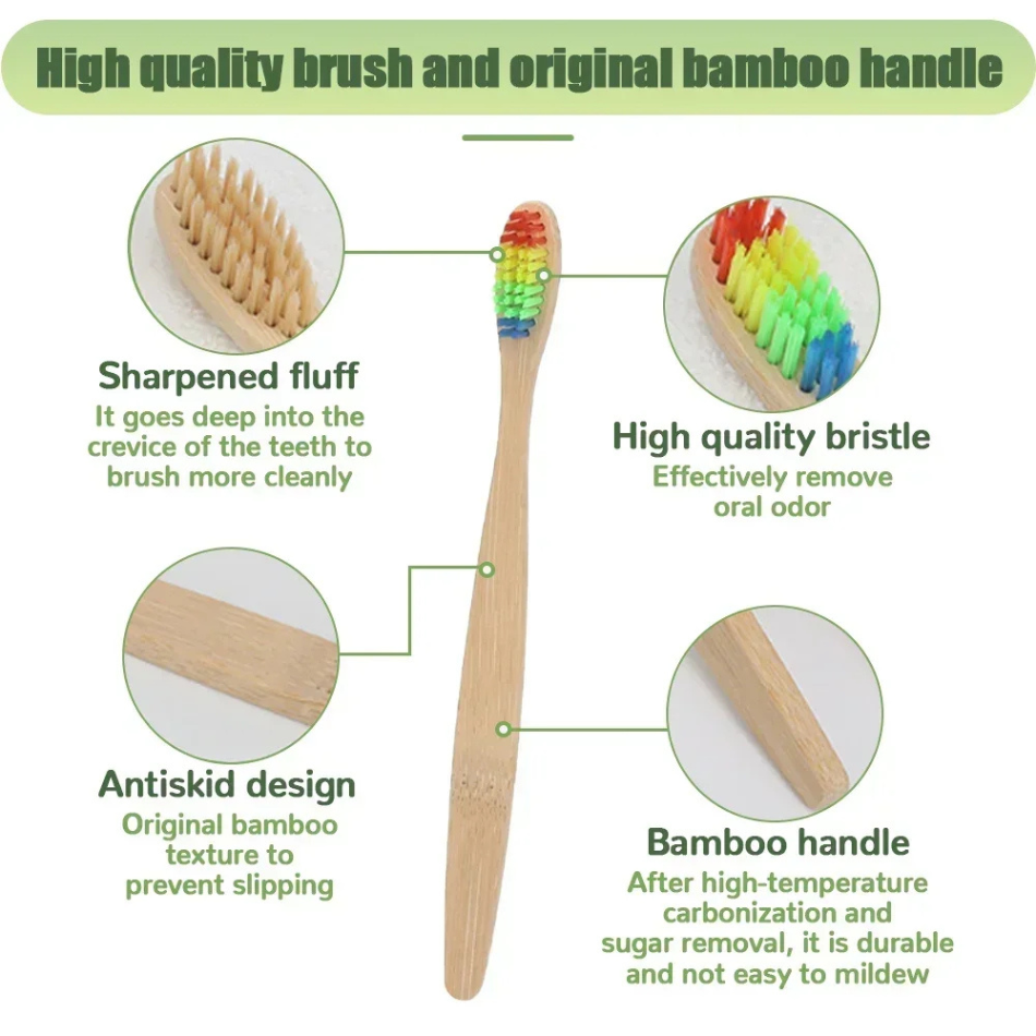 Bamboo Toothbrush Png