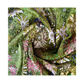 2024 NUEVO CALIDAD Multicolor Velvet Sequins Glitter Wedding Vests Fabricion1