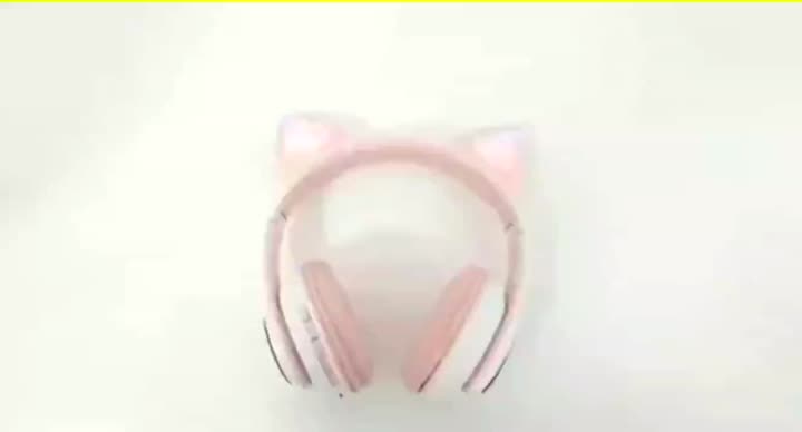 casque d&#39;oreille de chat