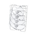 5-Layer Metal Kitchen Rack - Wall or Door Mounted Pot Pan Lid Storage Holder1