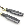 12V Universal Waterproof Motorcycle LED Turn Signal Indicator Amber Light1