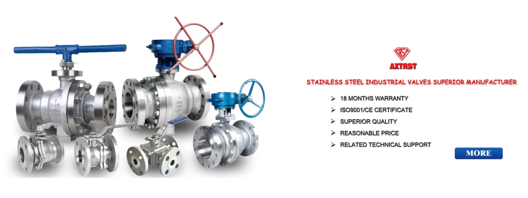 API F304 / F316 / A105 Type de type Splip Forgée Valve à billes