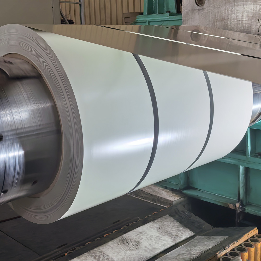 فولاد پیش رنگ شده دو طرفه RAL9003