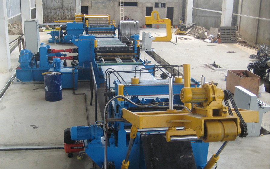 Hot sale 3 x 1250 100mpm Steel Coil Slitting Line