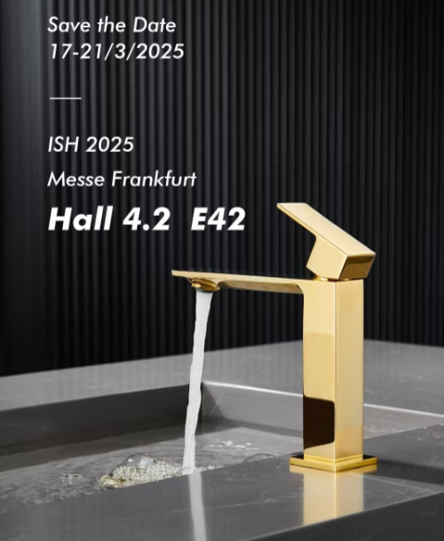 Join KPO sanitary ware's bathroom faucet and kitchen faucet at ISH Frankfurt