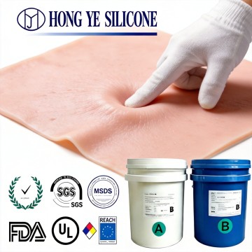 High‑Simulation Robot Skin Silicone for Humanoid Robot & Medical Simulation Industry