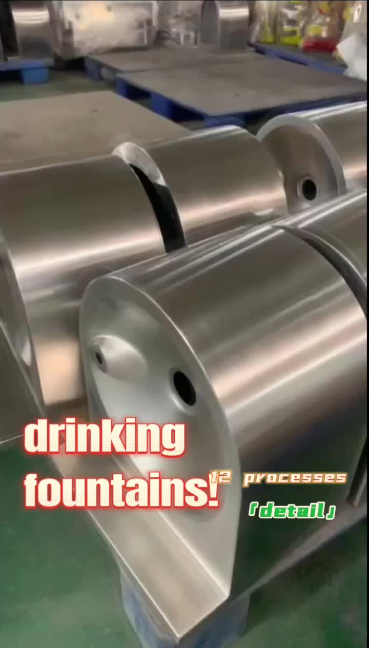 Polishing Of Drinking Fountain