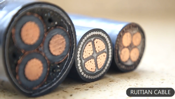 0.6/1KV Low Voltage 4 Core 95mm 240 sq mm Copper XLPE Insulated Armoured Underground PVC Power Cable1