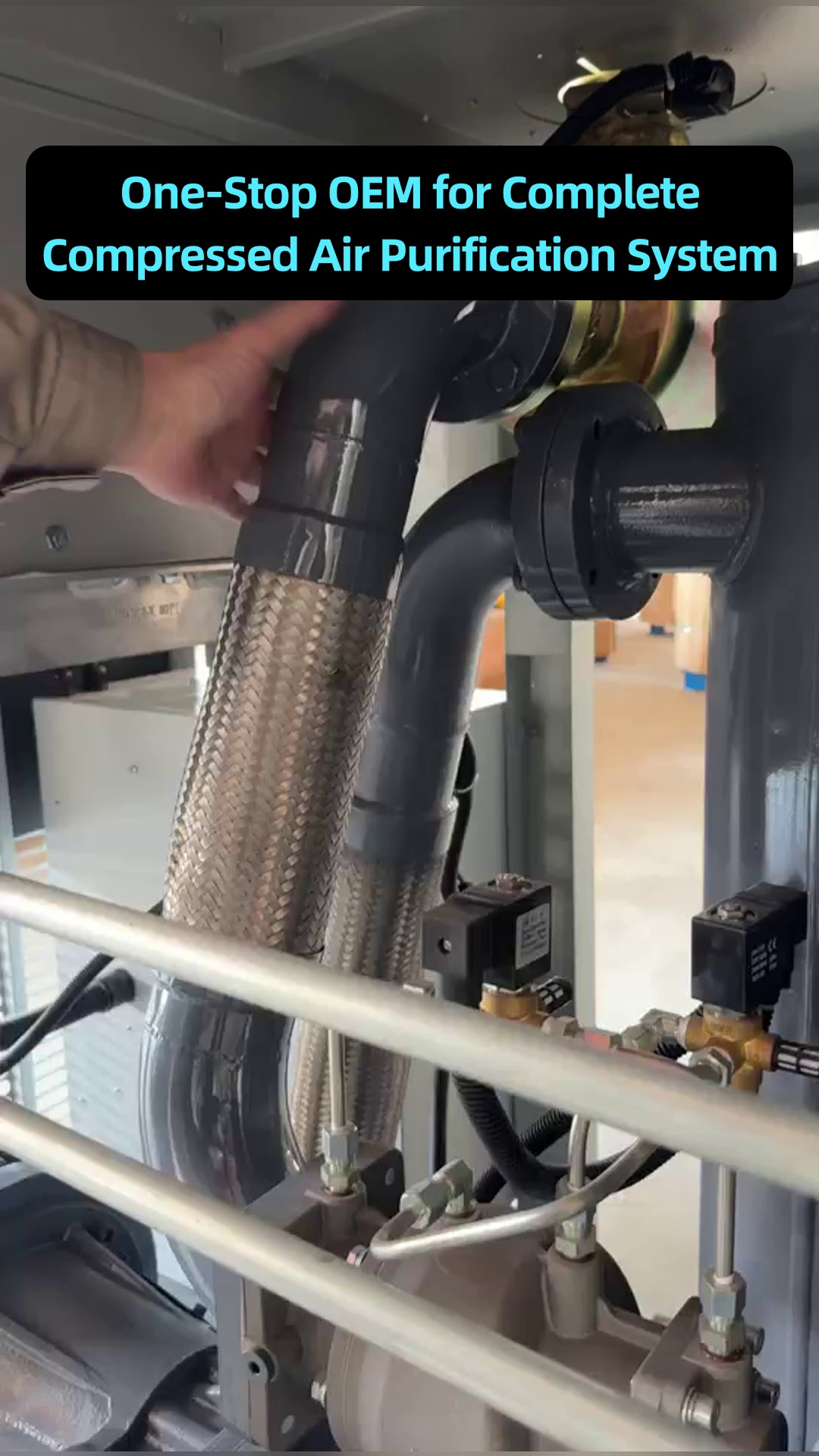 Especificaciones de producto adaptables que cubren compresores de tornillo fijos y móviles, bombas de vacío, secadores, tanques receptores de aire, equipos de purificación y repuestos consumibles de soporte.