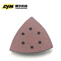 6 Holes Triangle Oscillating Tool Accessories 60/80/100/120/150/180/240 Grit Polishing Grinding Sanding Sheets1