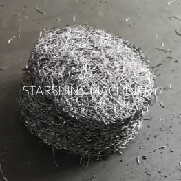 Reifenstahldraht-Pressetest auf Y83-2500 Brikettiermaschine.