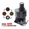 40W Gobo Projection Lamp: Versatile Use in Advertising, Safety, and Ambience Lighting1