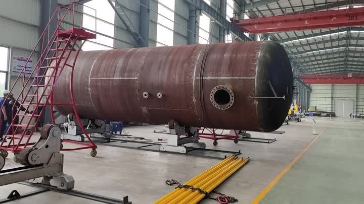 60m3 30ton LPG Storage Tank está soldagem