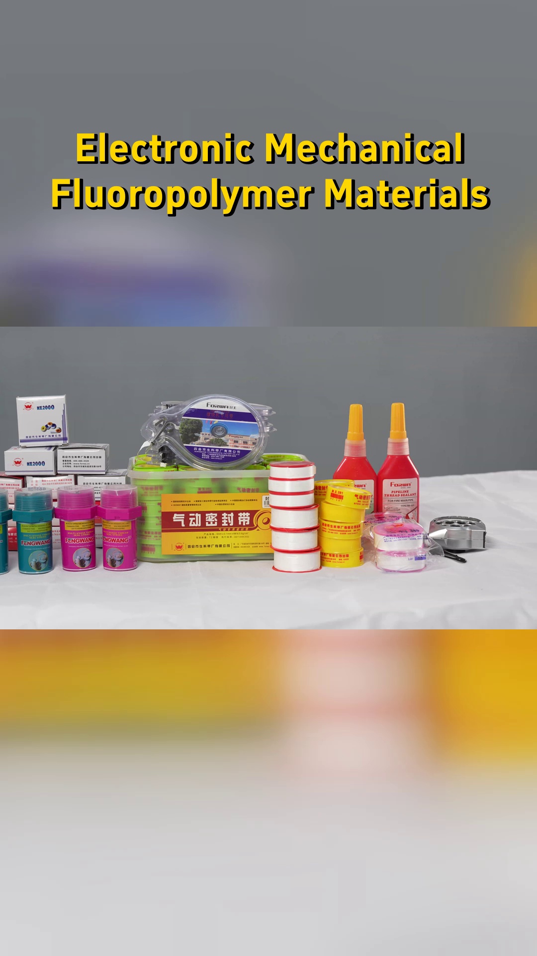 Servicio transfronterizo de exportación de cintas de PTFE para demandas de adquisiciones en el extranjero