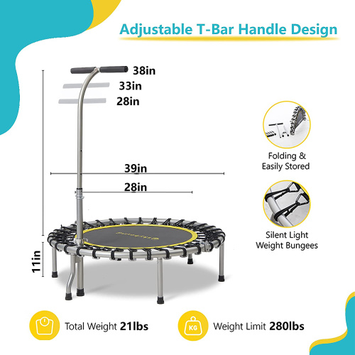 himmelgebundener Boogie -Fitness -Trampolin