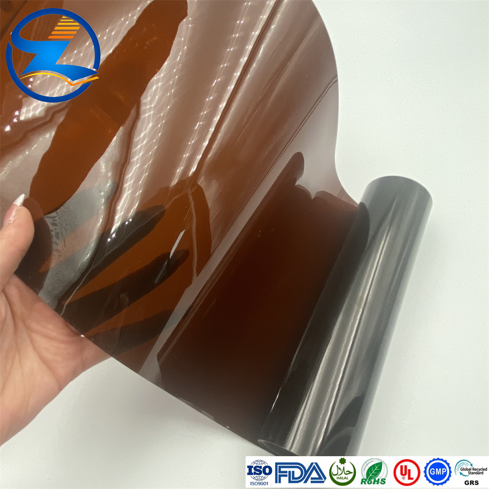 Brown PVC film 000