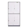 4 Door Multi-Color Iron Swing Door for Staff Room Wardrobe1