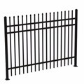 Outdoor Ornamental Metal Picket Fence Panel1