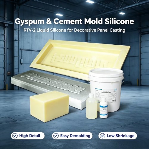 Gypsum & Cement Mold Silicone Rubber: Special Condensation‑Cure Silicone for Architectural Decorative Component Casting