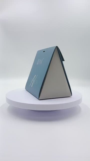 triangle paper box