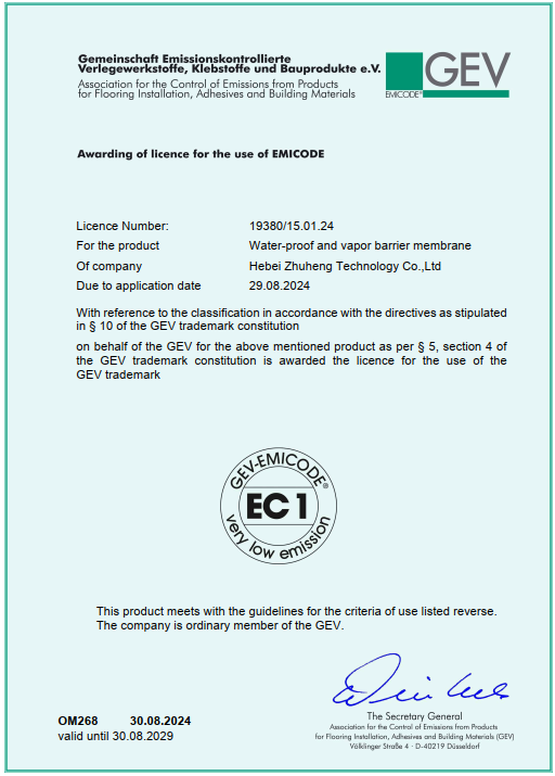 Awarding of licence for the use of EMICODE