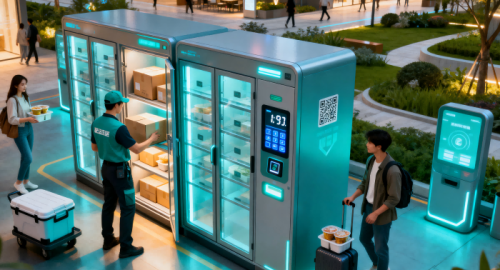 Quiosques de Locker de Parcel: soluções globais multi-cenário para comércio eletrônico, entrega de alimentos e serviços comunitários